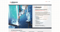 Desktop Screenshot of hoermann-automotive.com